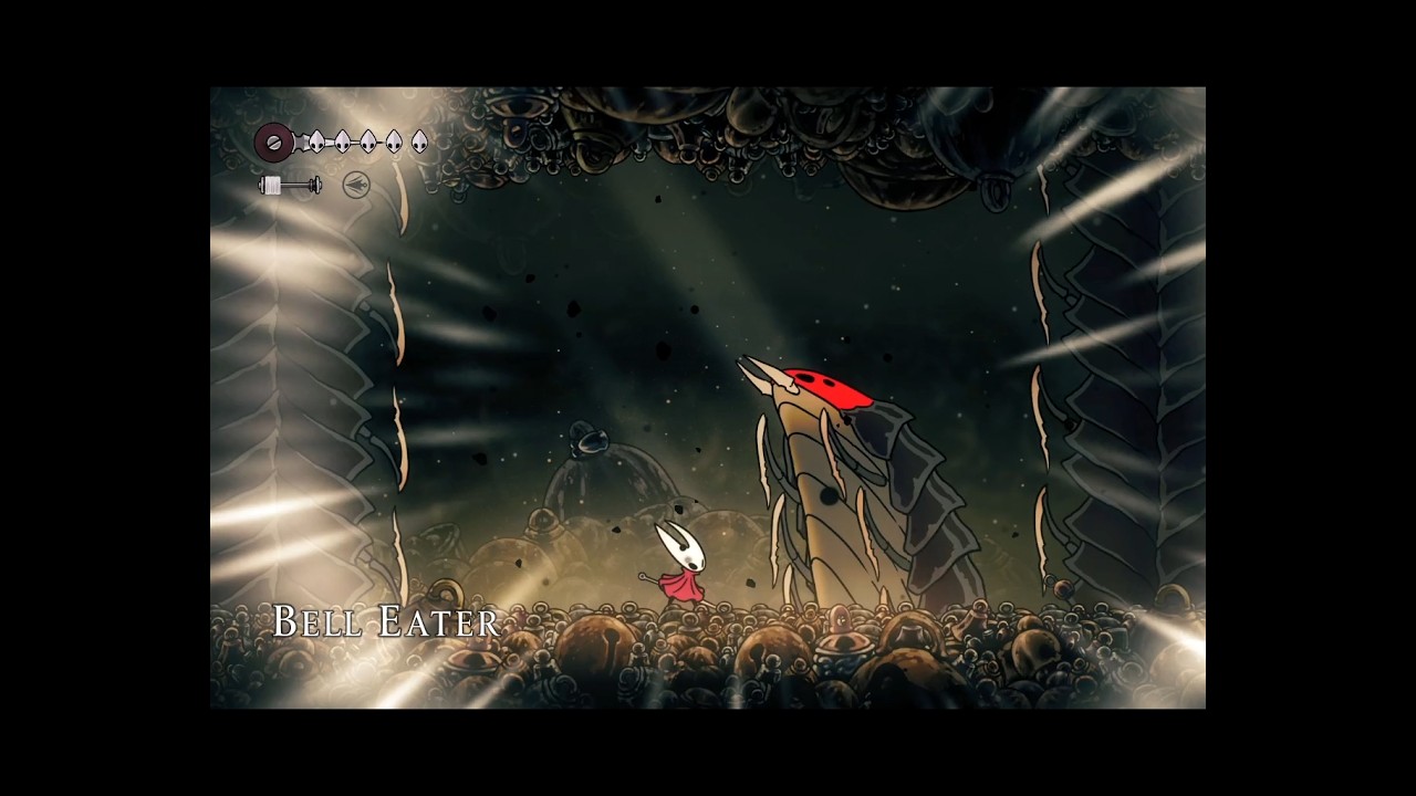 Hollow Knight: SilkSong. Bell Eater [No Damage] [No any tools (Red/blue/yellow), no upgrades]