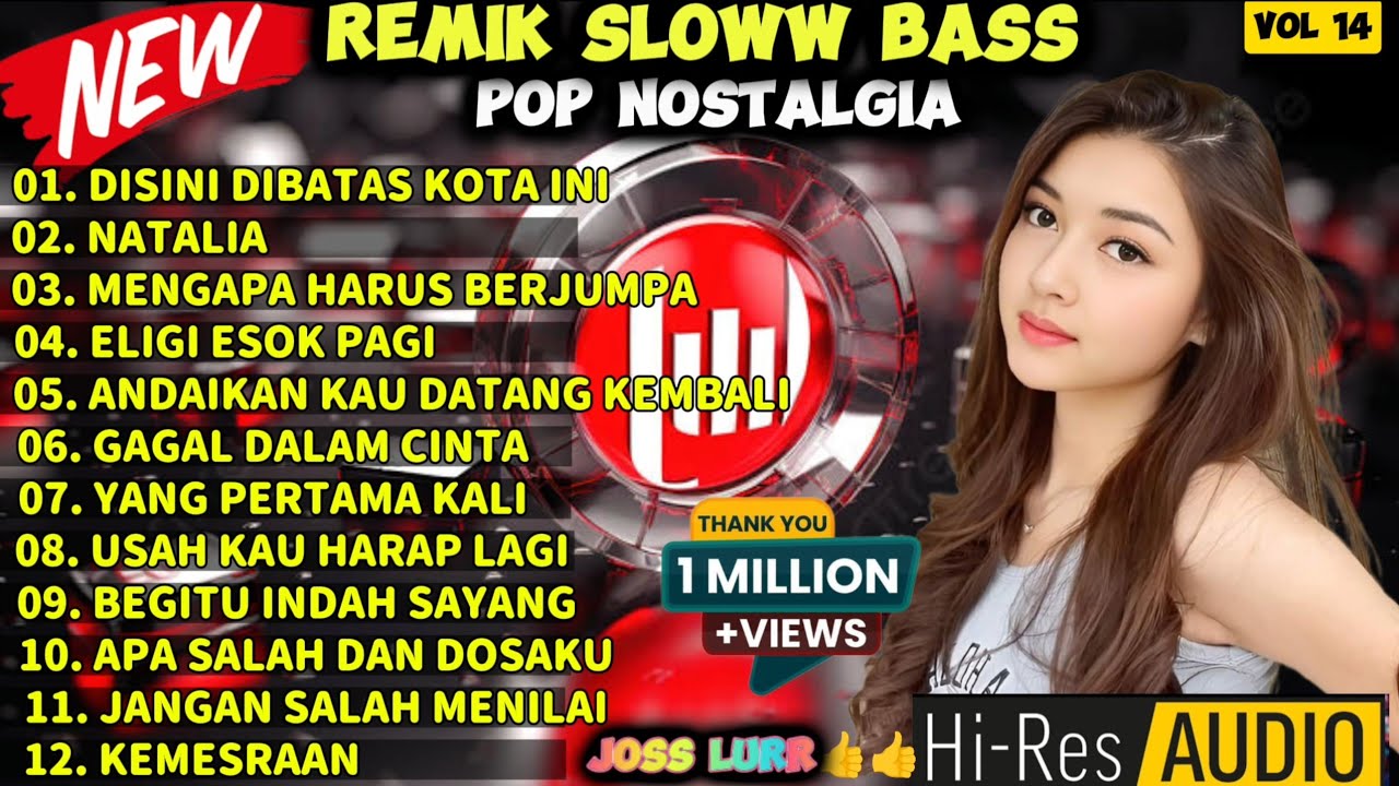 REMIK PALEMBANG SLOWW BASS TEMBANG NOSTALGIA 90AN || TEMBANG KENANGAN 