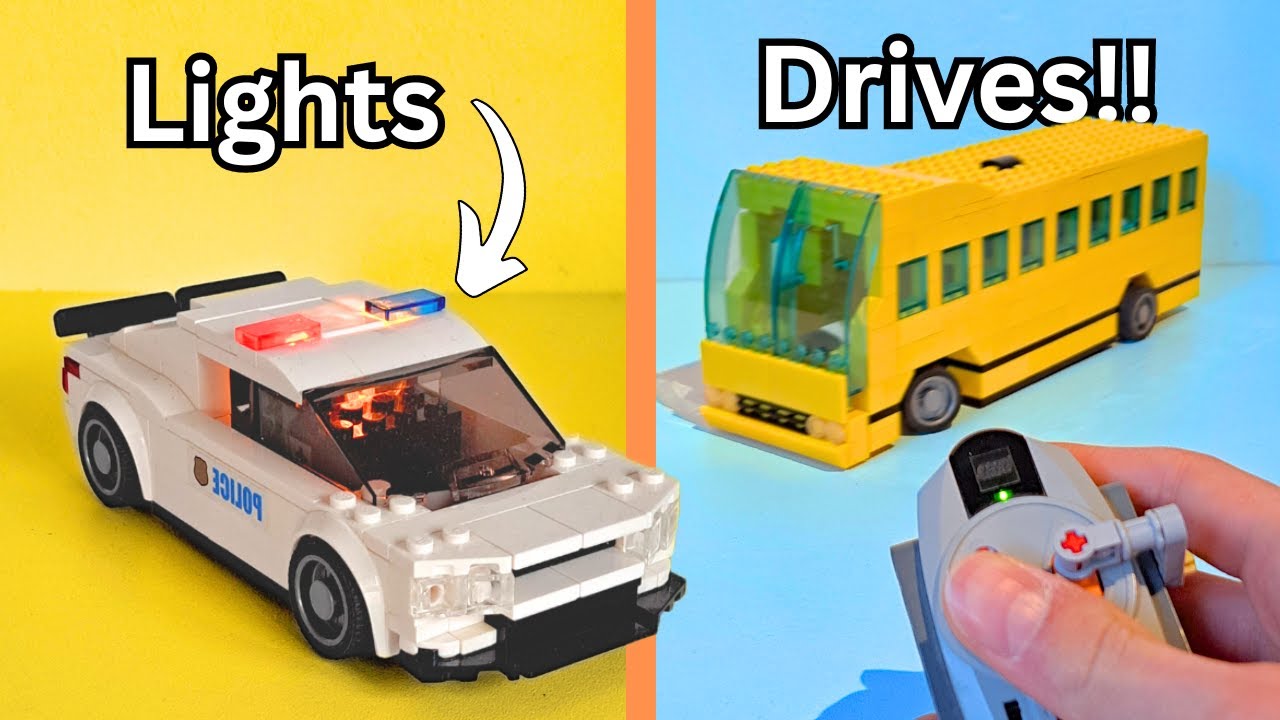 The BEST LEGO Car Upgrades!!