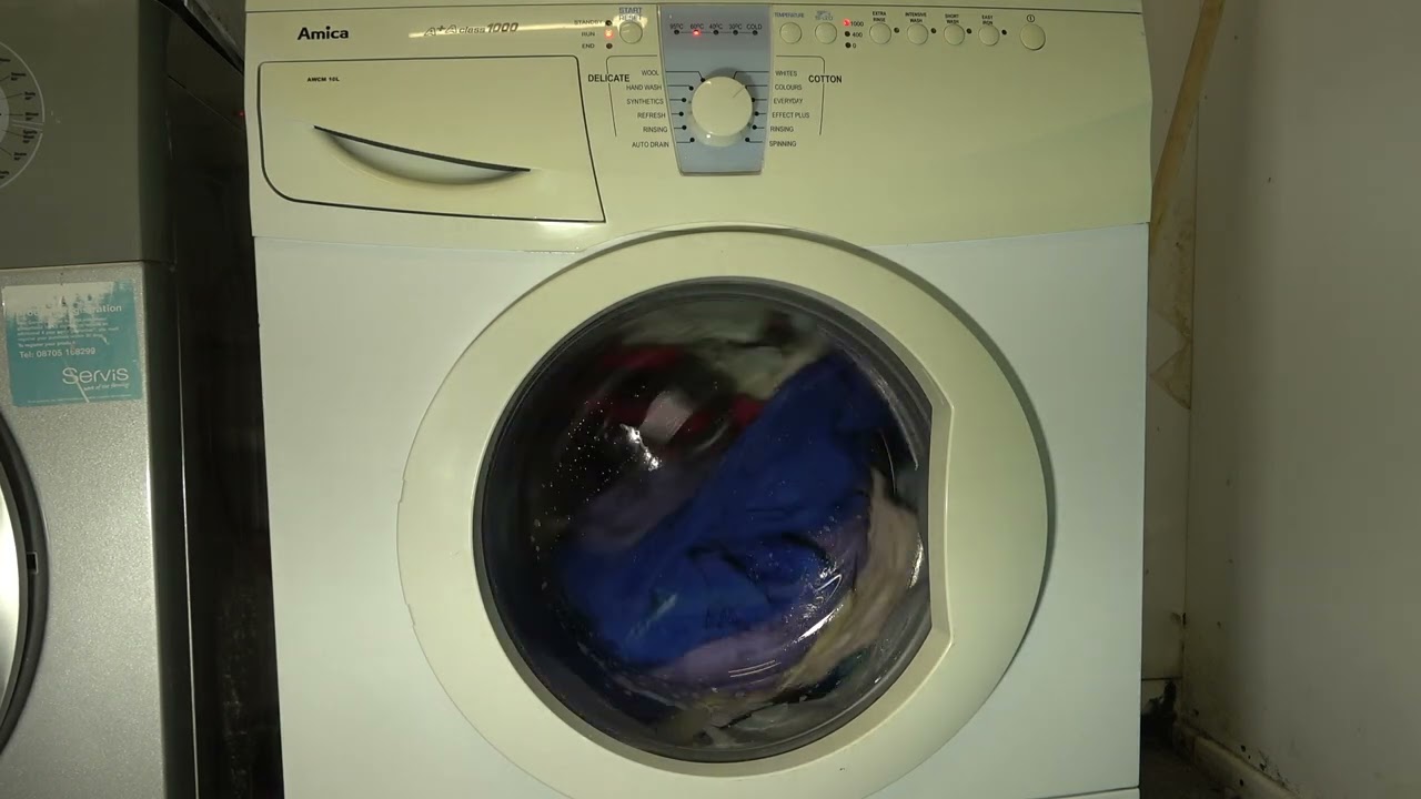 Cotton Colours 60'c (Standard Eco 60'c) / Amica AWCM10L Washing machine