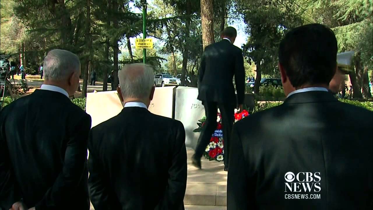 Obama pays respects at Yitzhak Rabin's tomb