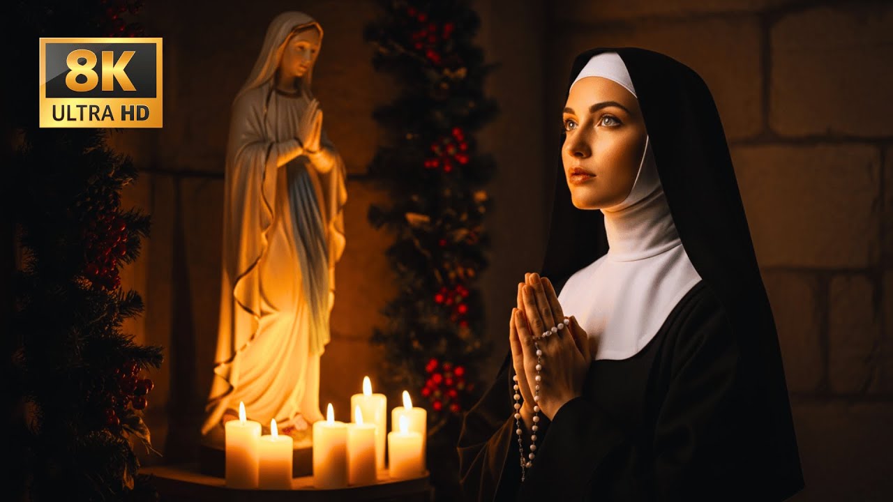 🌙 Sacrum Silentium Nocturnum | Gregorian Chant Sleep • Catholic Sleep Music ✝️