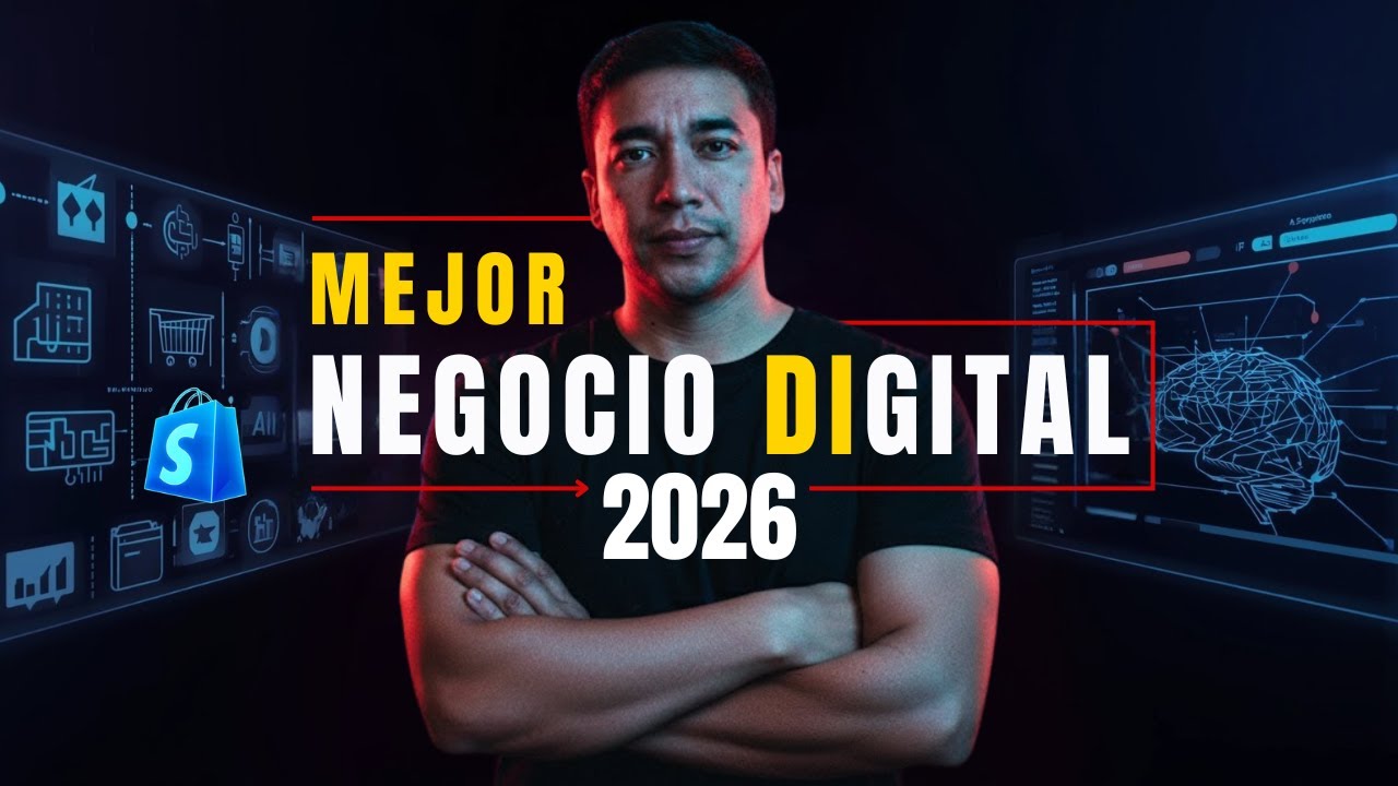 GANA DINERO con este Negocio Digital en 2026 (E-commerce + IA) 🤑