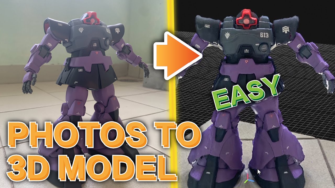 [Reality Capture] Turn Photos to 3D Model using Photogrammetry Software Reality Capture!
