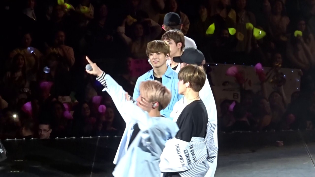 170323 BTS The Wings Tour in Newark Day 1 - Ment