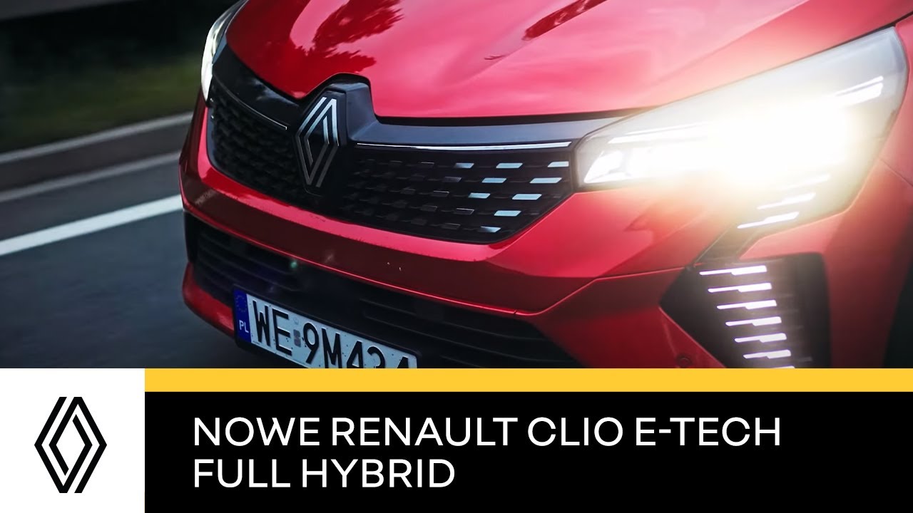 nowe Renault Clio E-Tech full hybrid - testy prasowe | Renault