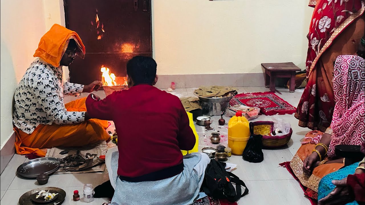 8 days to the wedding | shaanti pooja at home. 