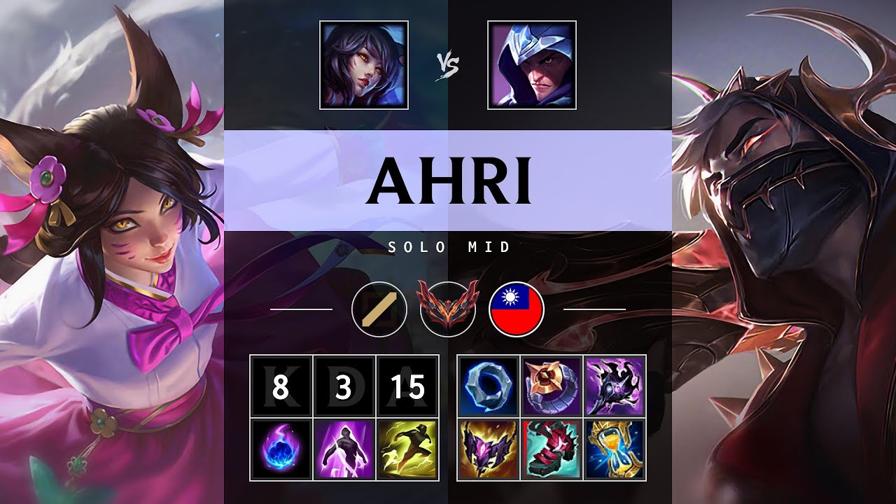 Ahri Mid vs Talon - TW Grandmaster Patch 25.16