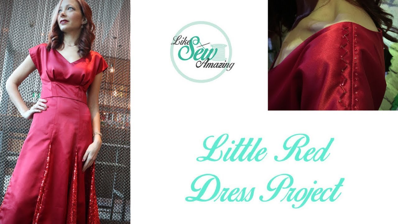 Like Sew Amazing Vlog 30 - The Little Red Dress Project