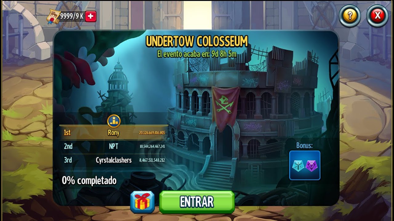 Rato de coliseo y habilidades del especialista del bounty hunt. Monster legends.