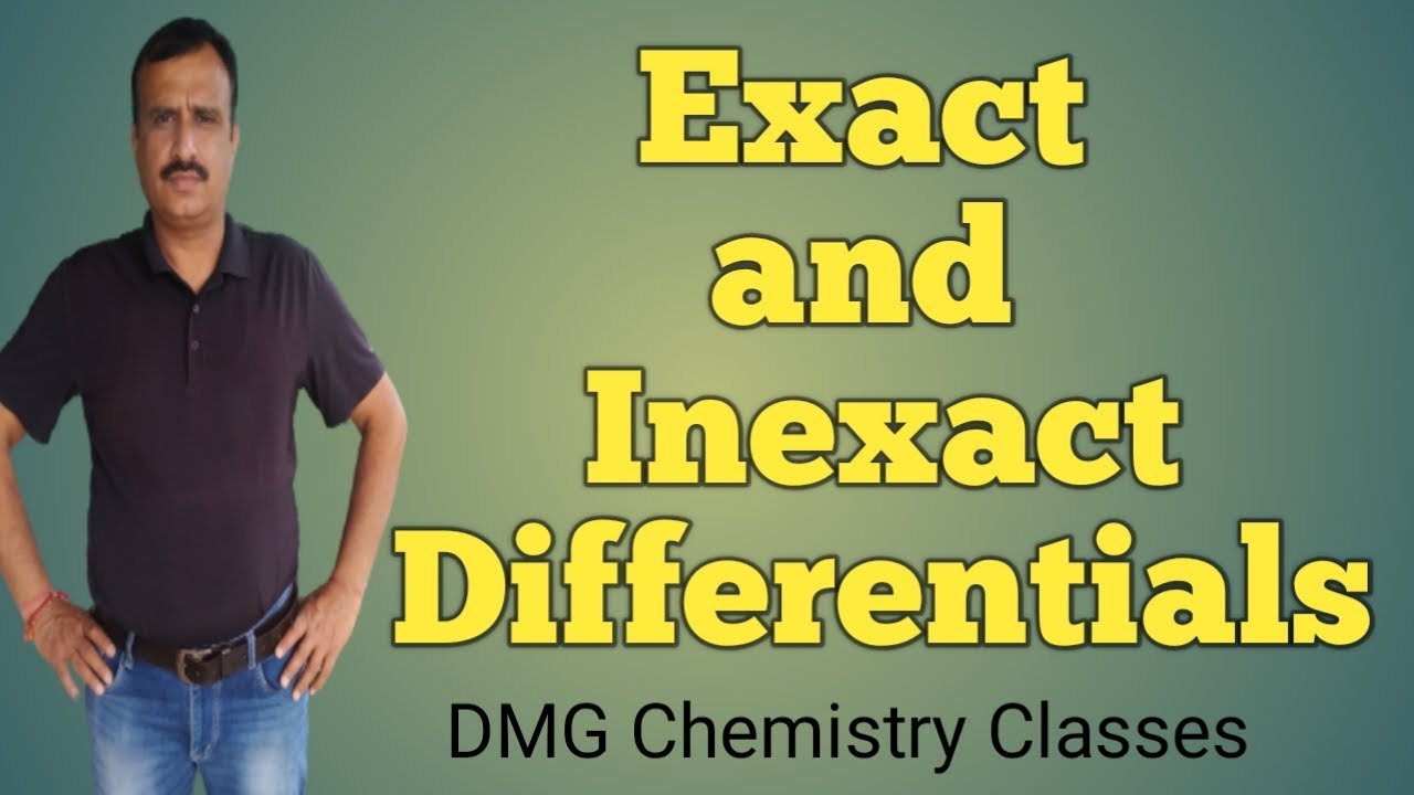 Exact & Inexact Differentials in Chemical Thermodynamics