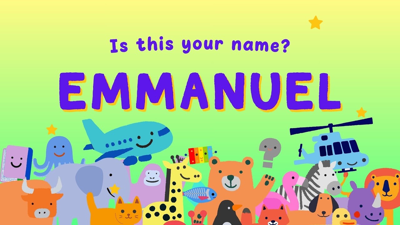 EMMANUEL ! Is This Your Name? 🎉
