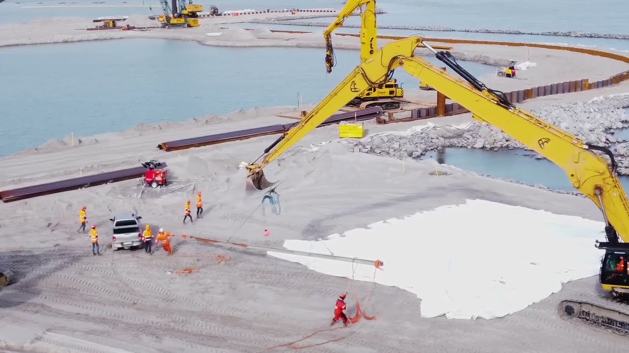 Tunnelbyggeriet ved Puttgarden - Et år efter byggestart