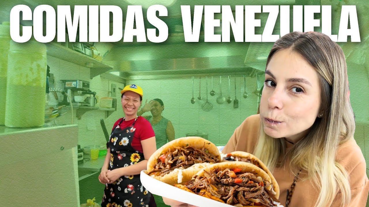 Provando comidas diferentes na VENEZUELA 🍲 | T4 Ep056