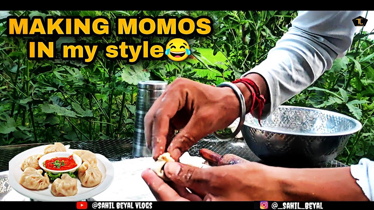 Making Momos in my style||New funny video||Sahil Beyal vlogs||Jammu||Akhnoor