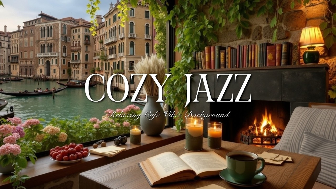 Уютная джазовая музыка для расслабляющей атмосферы кафе - смузи-джаз