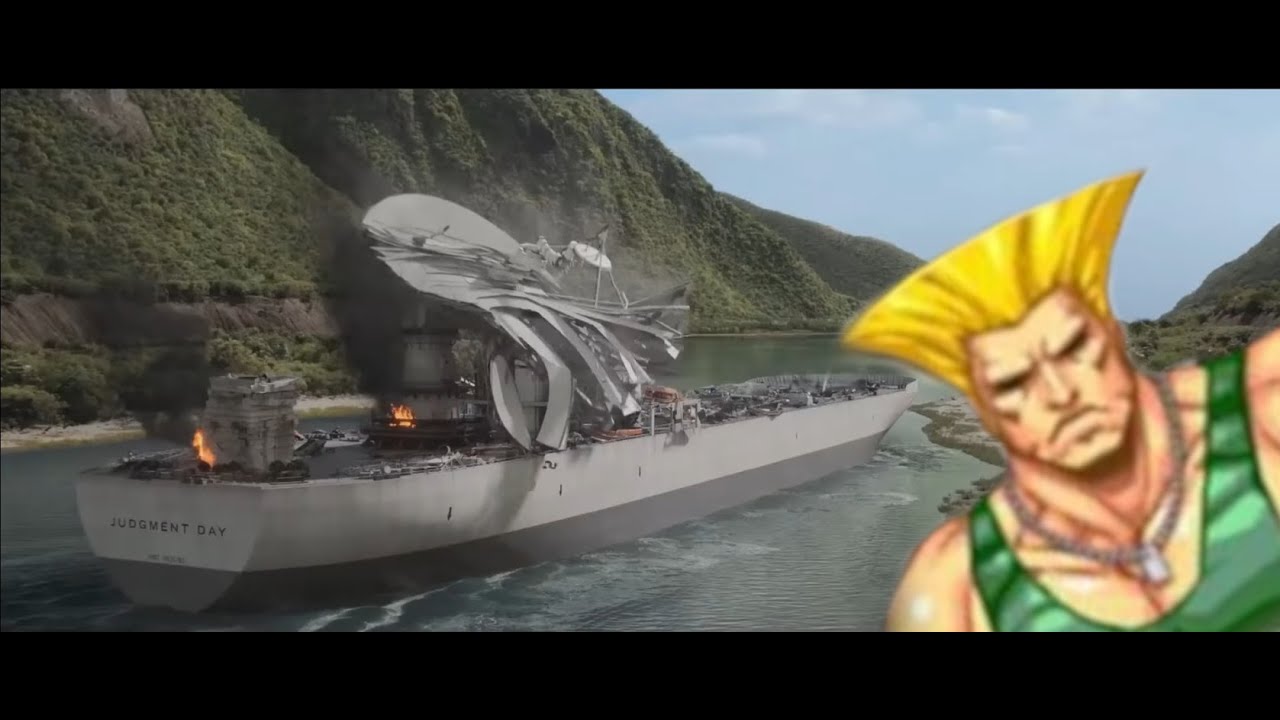 '3 Body Problem' boat scene, but with Guile's Theme