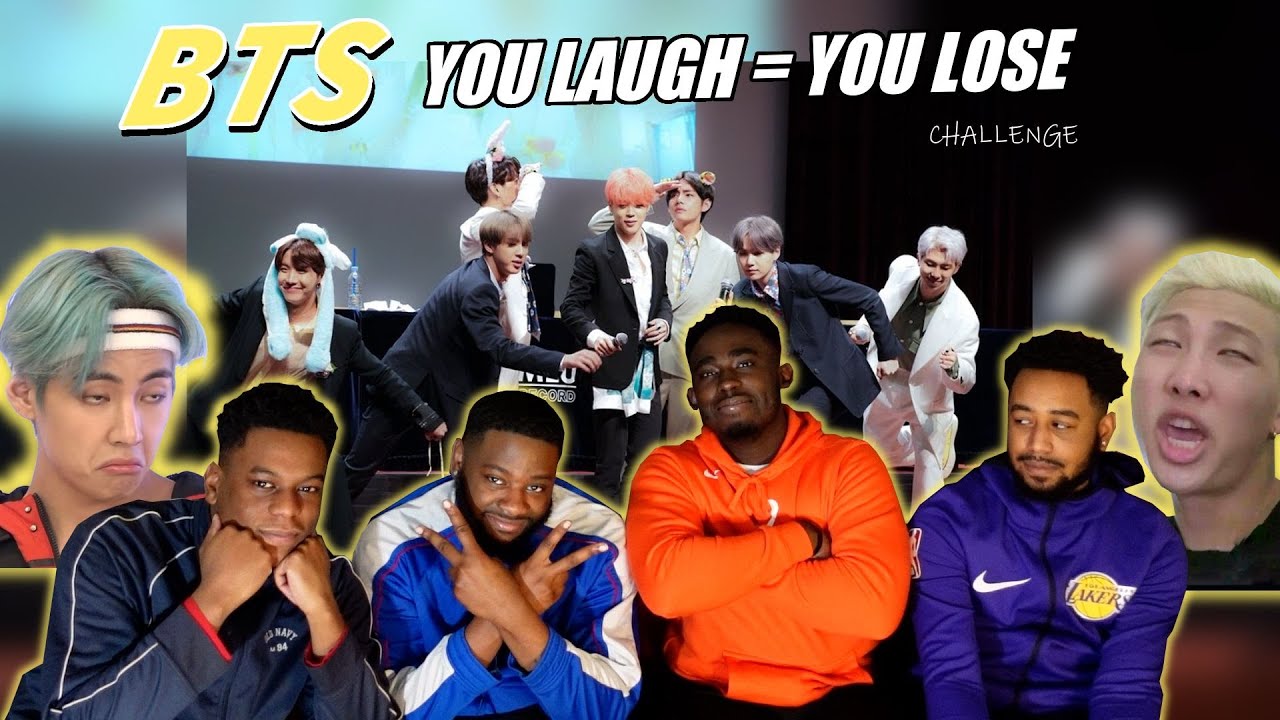 BTS YOU LAUGH = YOU LOSE CHALLENGE