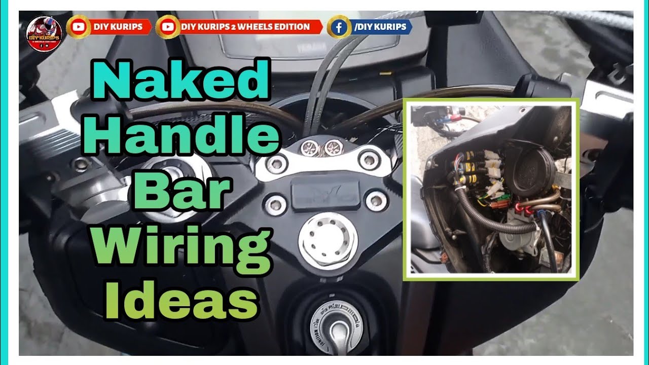 Moto Vlog 75 - Naked Handle Bar Wiring Ideas