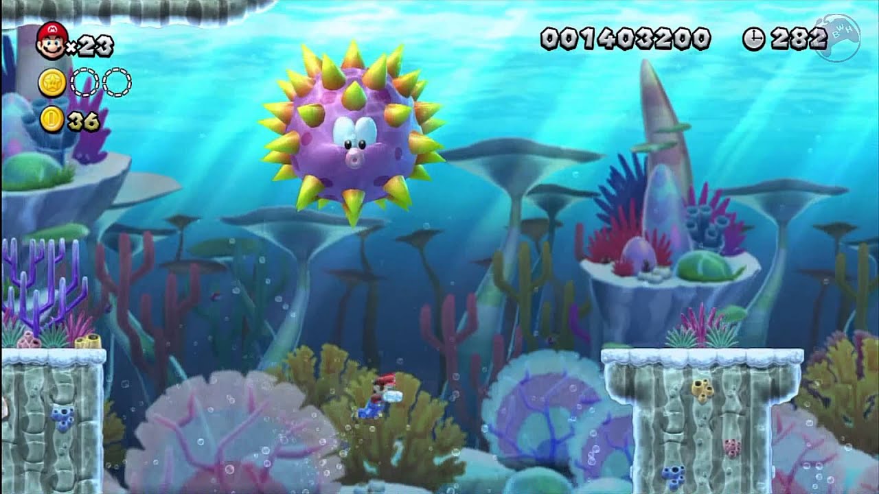 Sparkling Waters-2 Tropical Refresher [New Super Mario Bros Wii U]