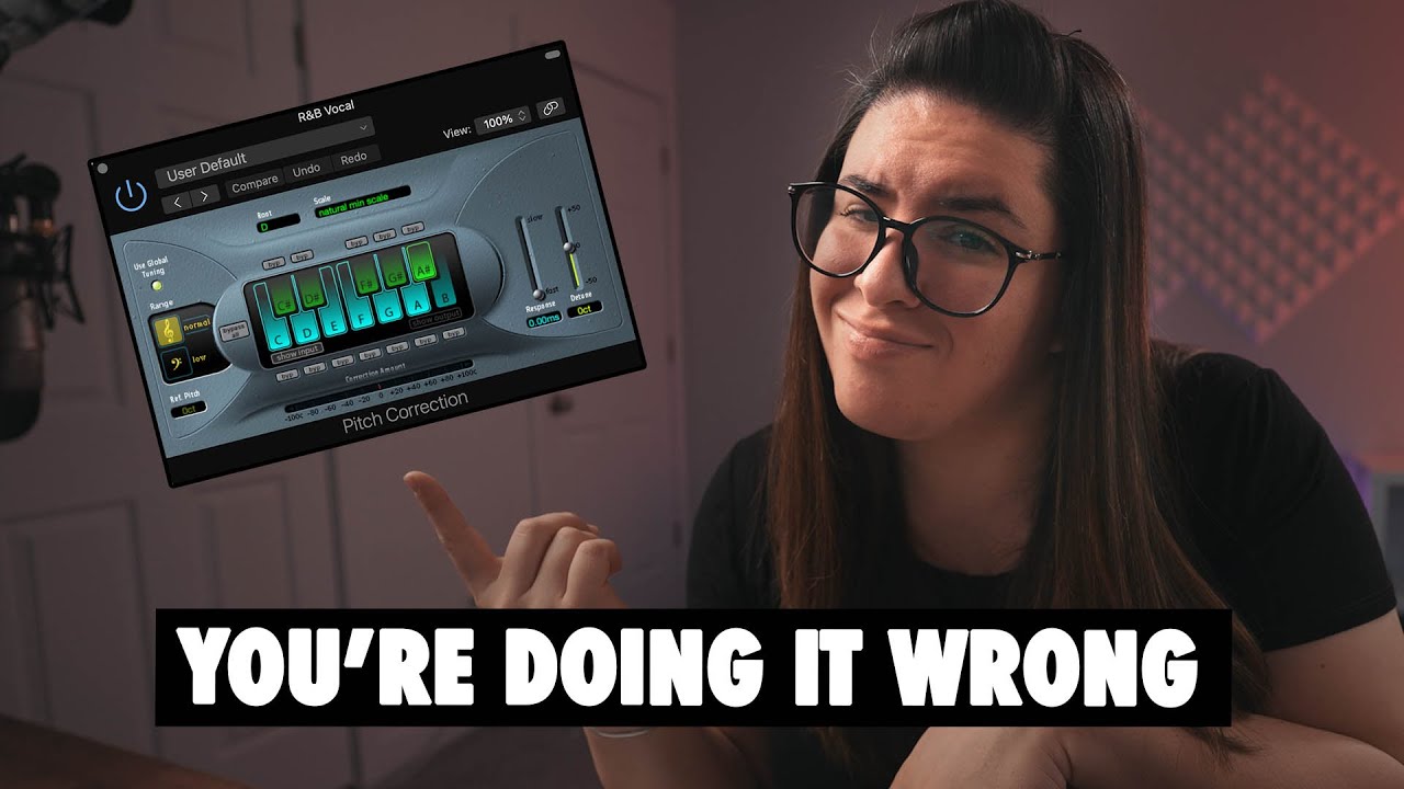 How to AUTOTUNE BETTER *with stock plugins - [Logic Pro X]