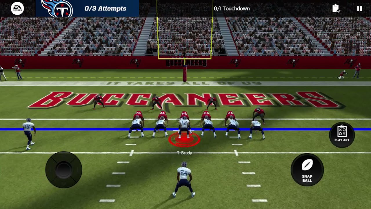 Madden 22 Mobile Walkthrough Gameplay Training Tennessee Titans iOS