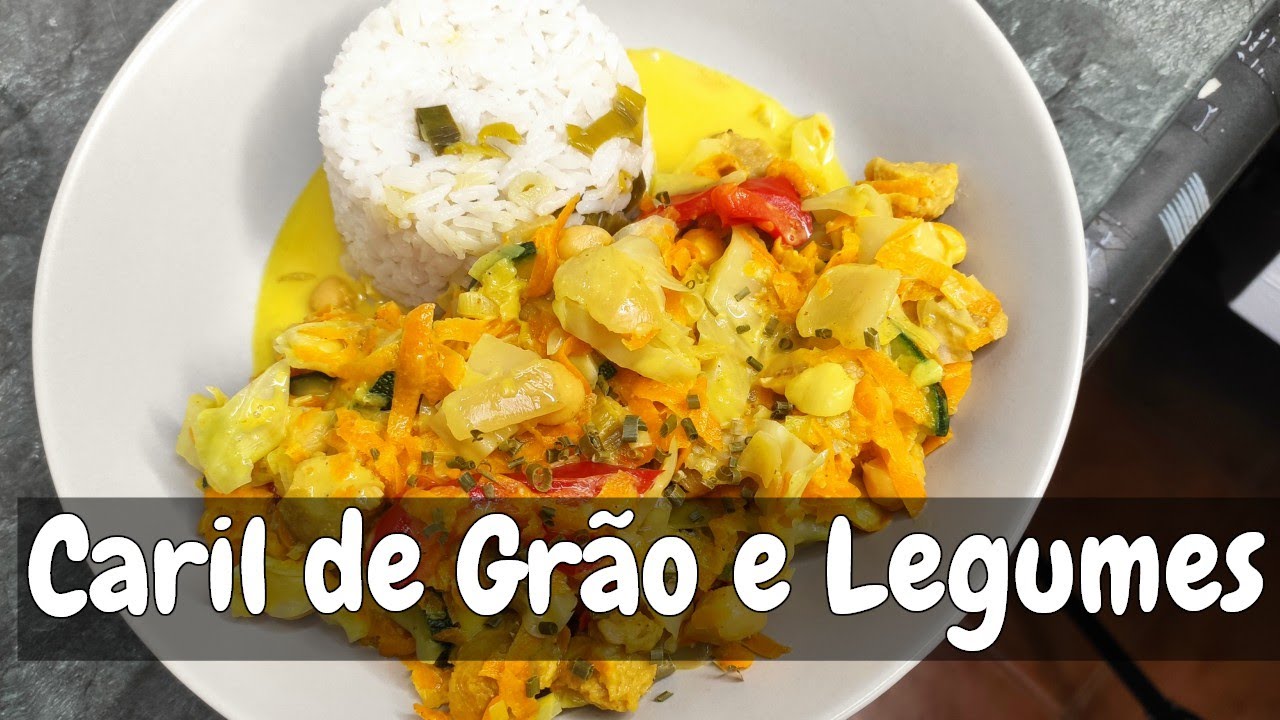 CARIL DE GRÃO E LEGUMES FÁCIL| CARIL RÁPIDO, BARATO E VEGAN | SAUDÁVEL E BAIXO CALORIA|CASAL100CULPA