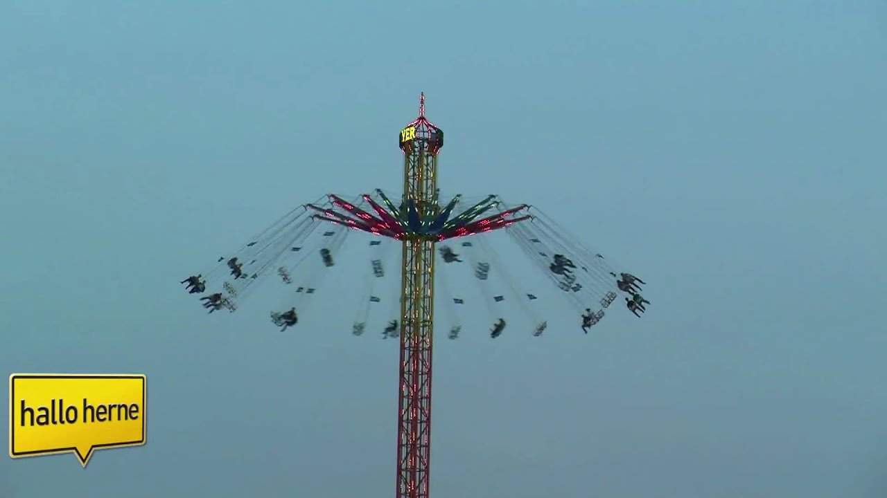 StarFlyer high chairoplane action fun ride Power Tower Kettenkarussell Cranger Kirmes 2010 offride