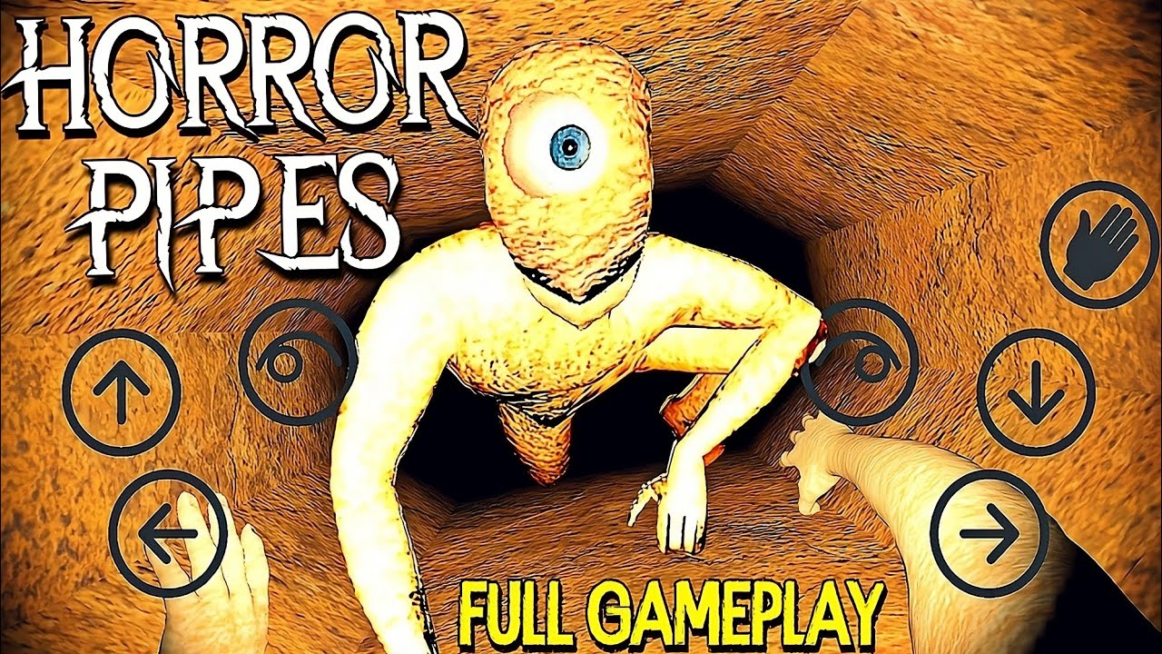 HORROR PIPES Android (Full Gameplay) Pipe Cleaner Trapped Horror Pipes Full Walkthrough
