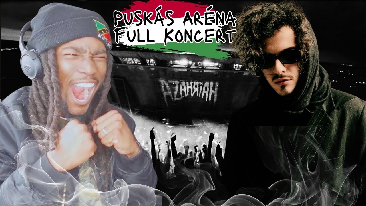 KIING REACTS to Azahriah - Pusk&aacute;s Ar&eacute;na (Full Koncert 2024)