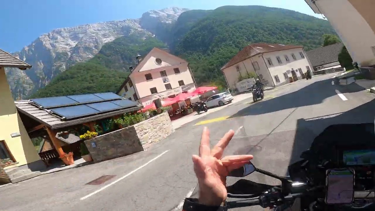 Ruska Kapelica, Lago di Jasna, Val Coritenza, Valle dell'Isonzo (Fiume dell'Isonzo) e Gorizia #MOTO