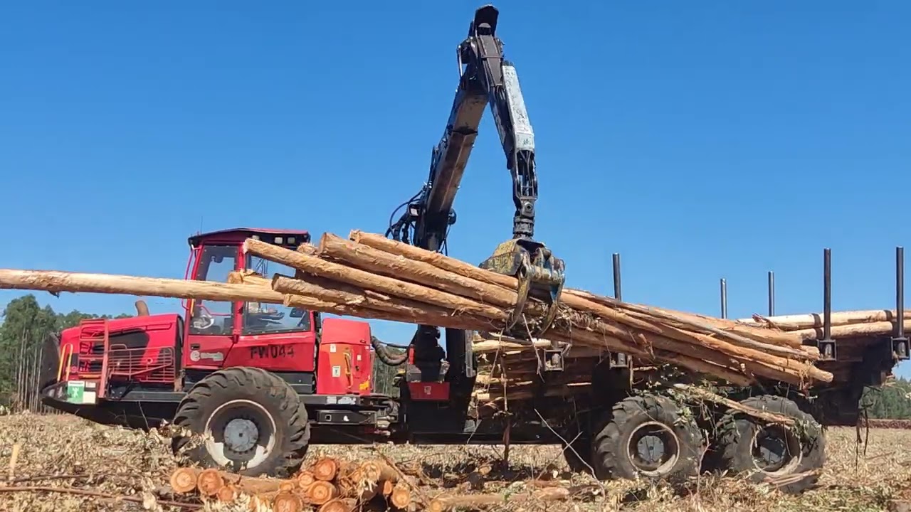 Como Carregar o Forwarder, máquinas/Forwarder.