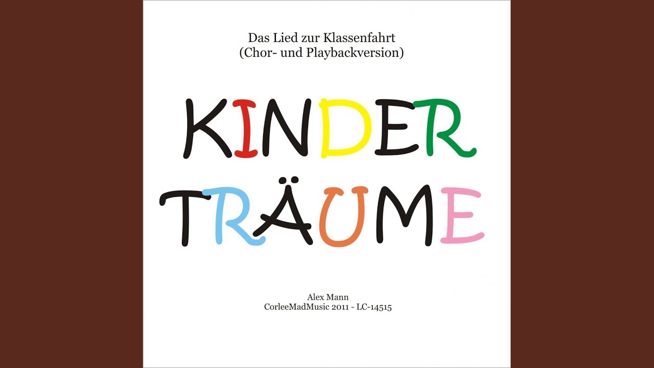 Kindertr&Atilde;&curren;ume (Original Version)