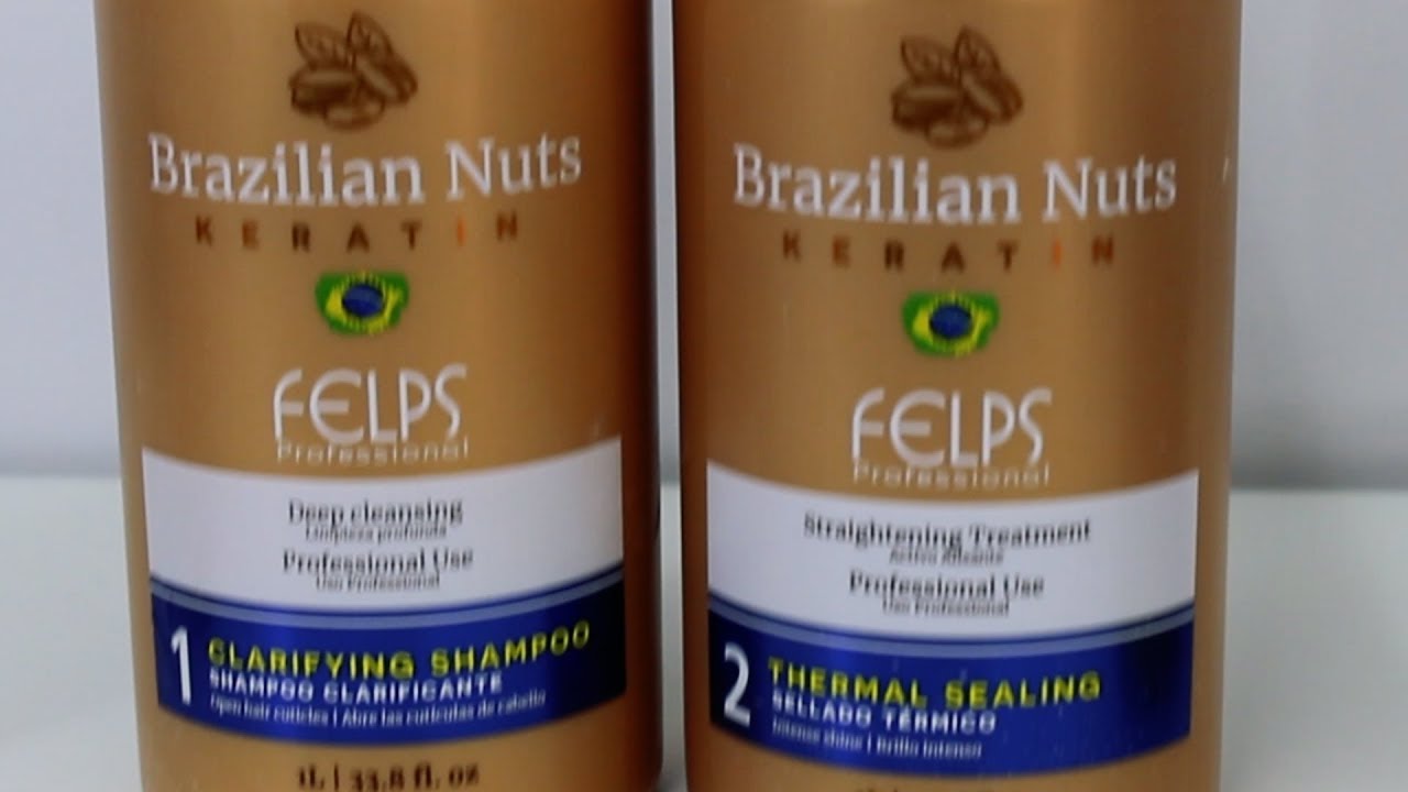 Paso a Paso Alisado Térmico Brazilian Nuts Felps Professional - ES