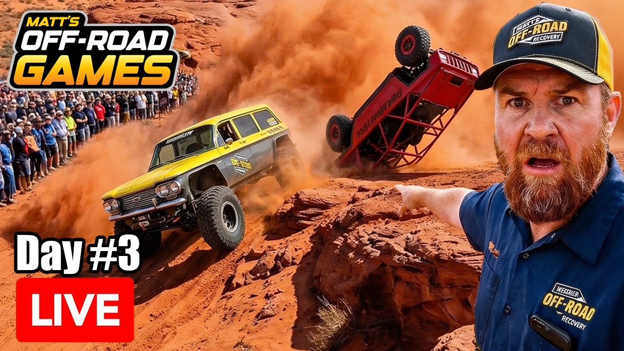 Matt&rsquo;s Off-Road Games: Jalopy Jeeps Battling for the $5,000 Grand Prize!