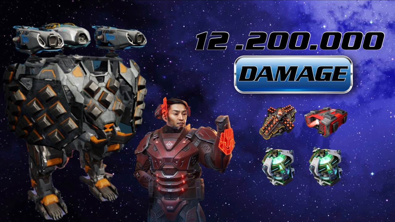 🔥12.2 Million DAMAGE - Rook gameplay | War Robots