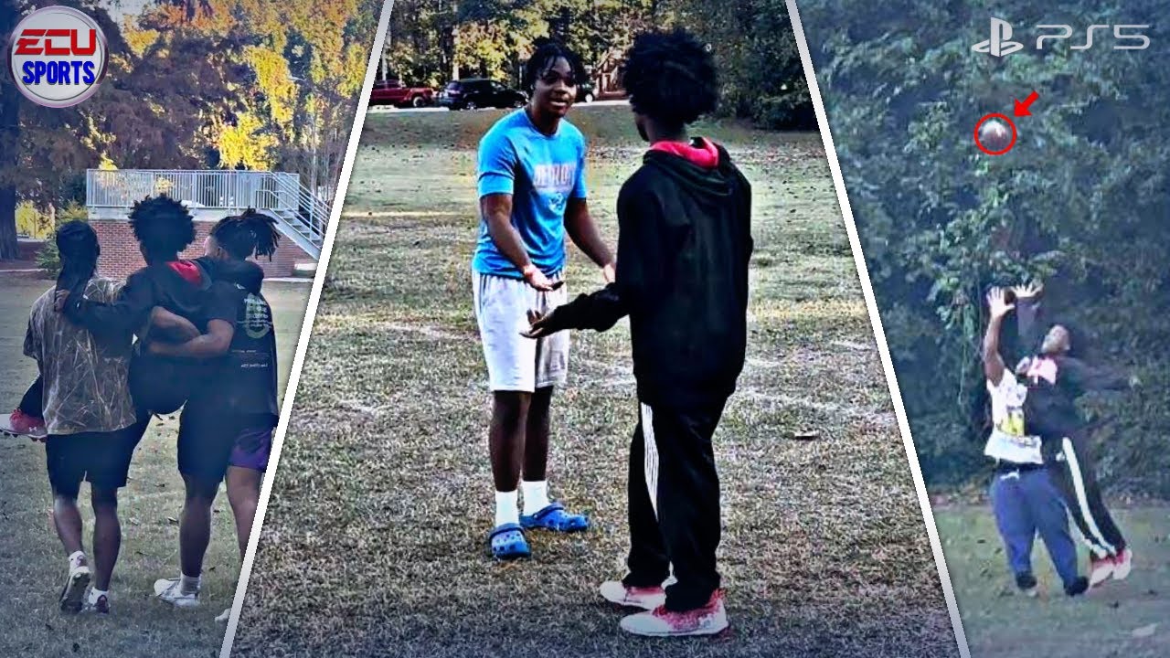 4v4 Football at ECU | I Got Injured...