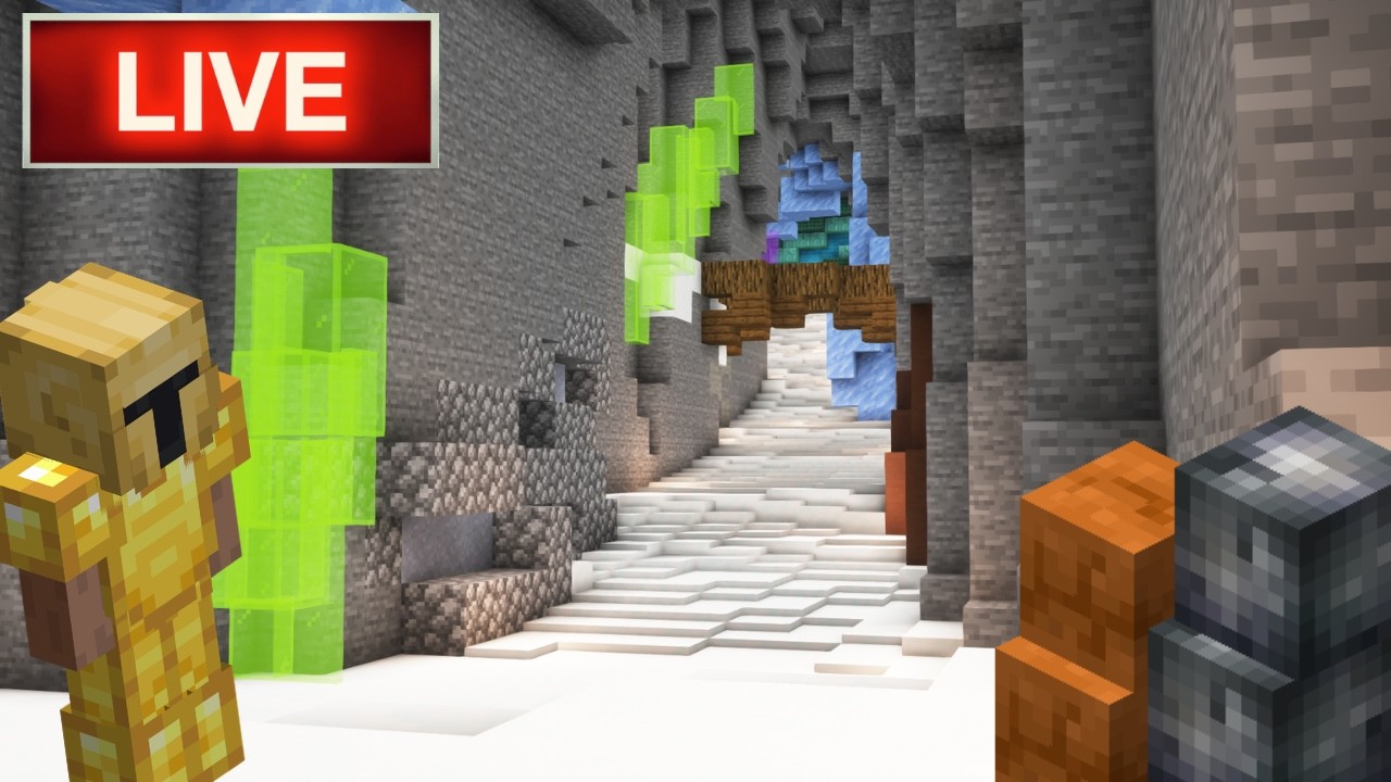 Hypixel Skyblock: Preparing the resources for Grandpa Wolf (Mining Fiesta)