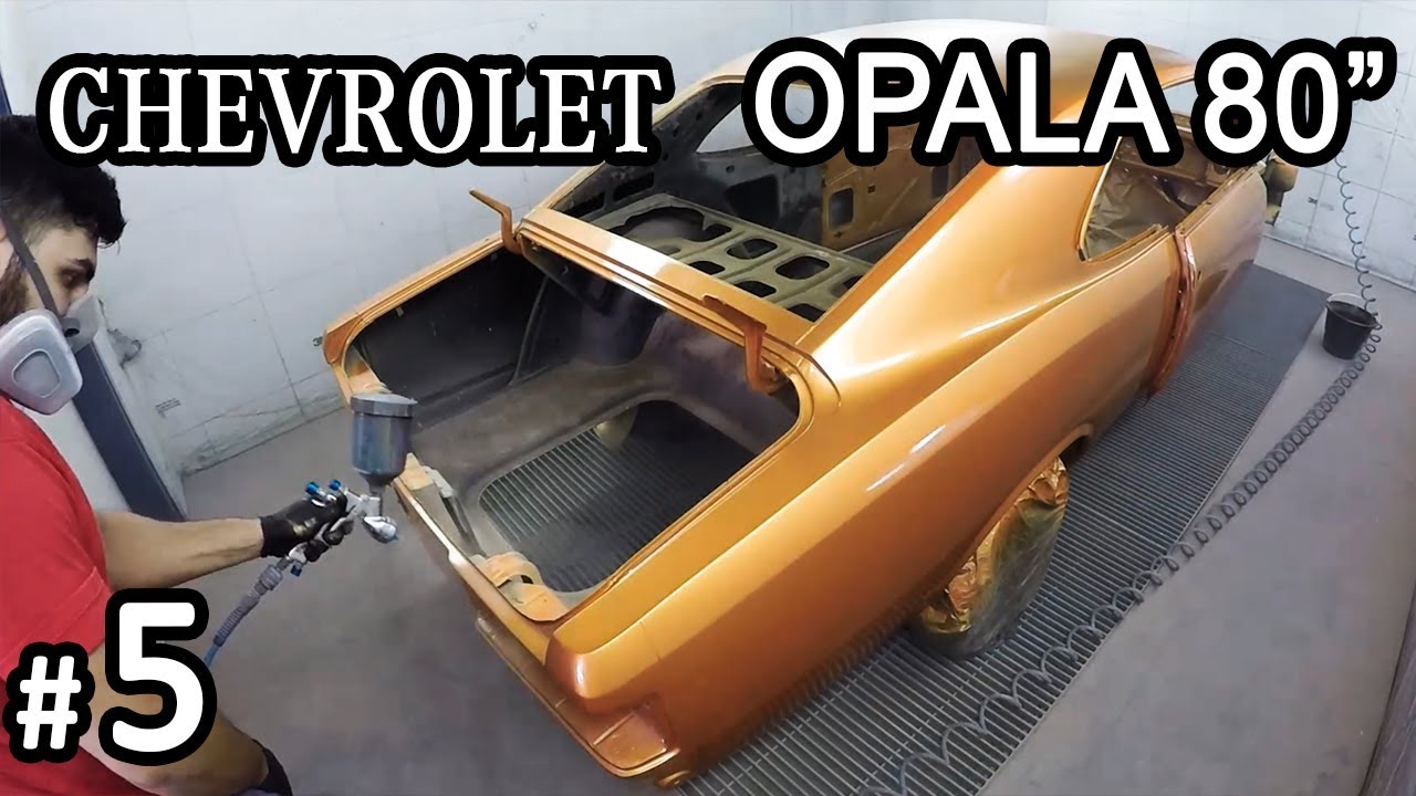 Pintamos com Laranja Califórnia - Opala 80 #5