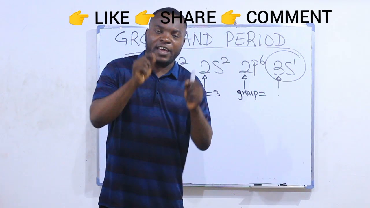 DETERMINATION OF GROUP AND PERIOD.