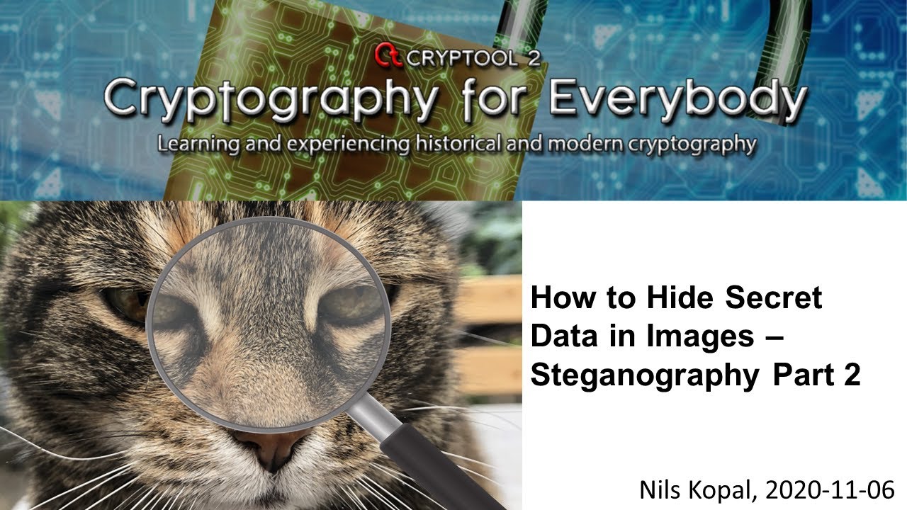 How to Hide Secret Data in Images – Steganography Part 2