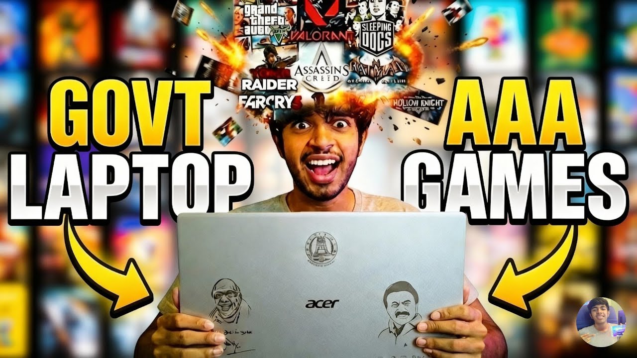 😱 Government Laptop-la Run Aagum TOP Games | Low End PC Games Tamil 🎮