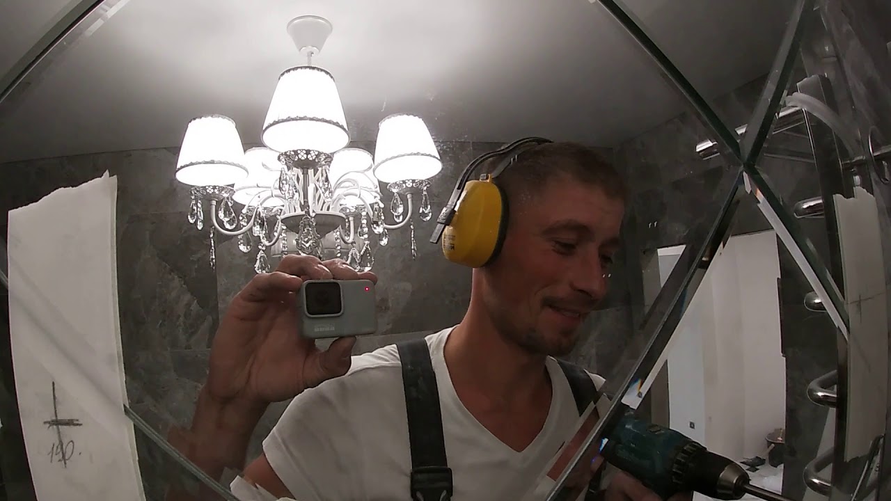 Зеркальное панно. Зеркальная плитка