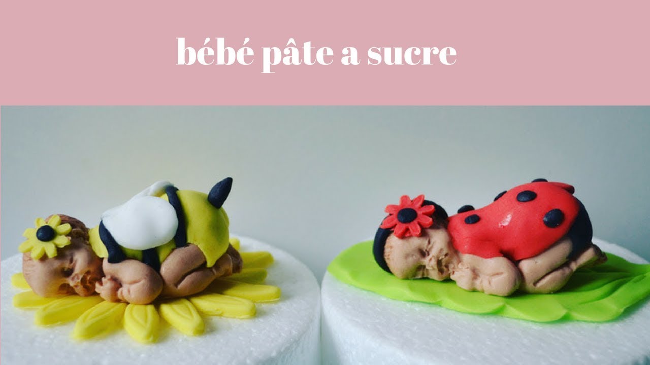 tuto bébé pâte a sucre / fondant baby tutoriel