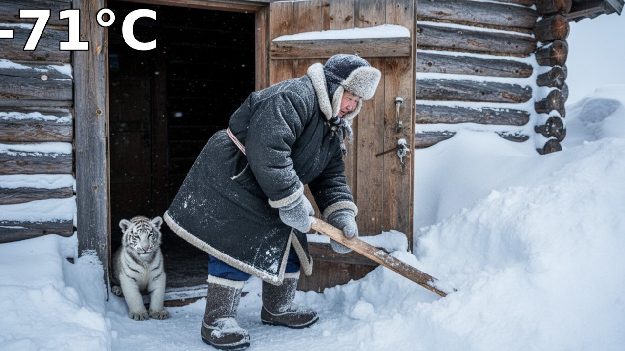 Yakutia’s −71°C Nightmare: One Woman, One White Tiger Cub, and a Storm of Death