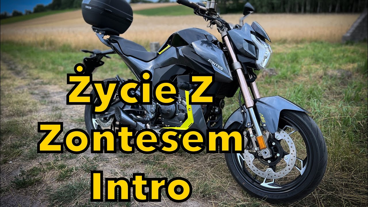 Życie z Zontesem - Wstęp do kanału - Przygoda z Zontes 125 Z2 2022, 14,7KM