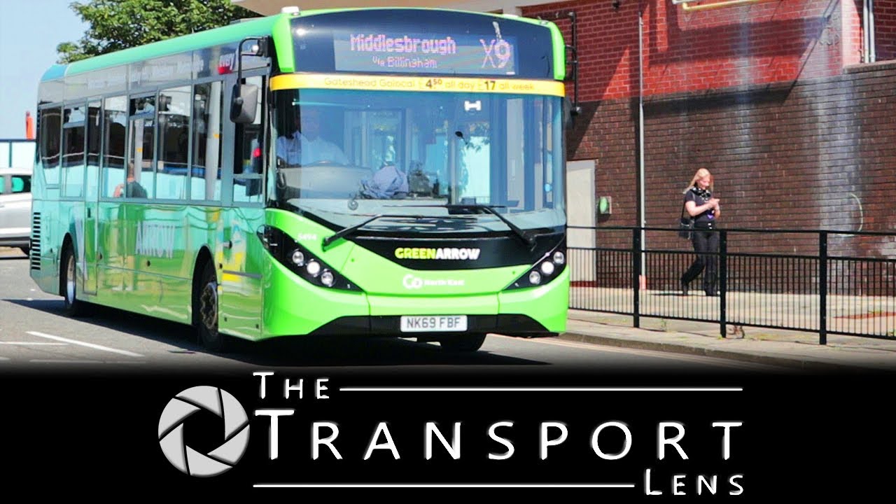 Buses in Peterlee - August 2020