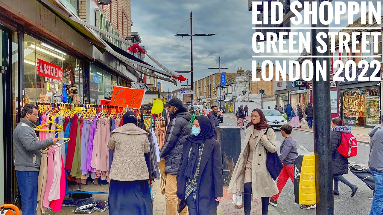 London Walking 2022 | Green Street London, East Shopping Centre | Eid Shopping Tour part 2
