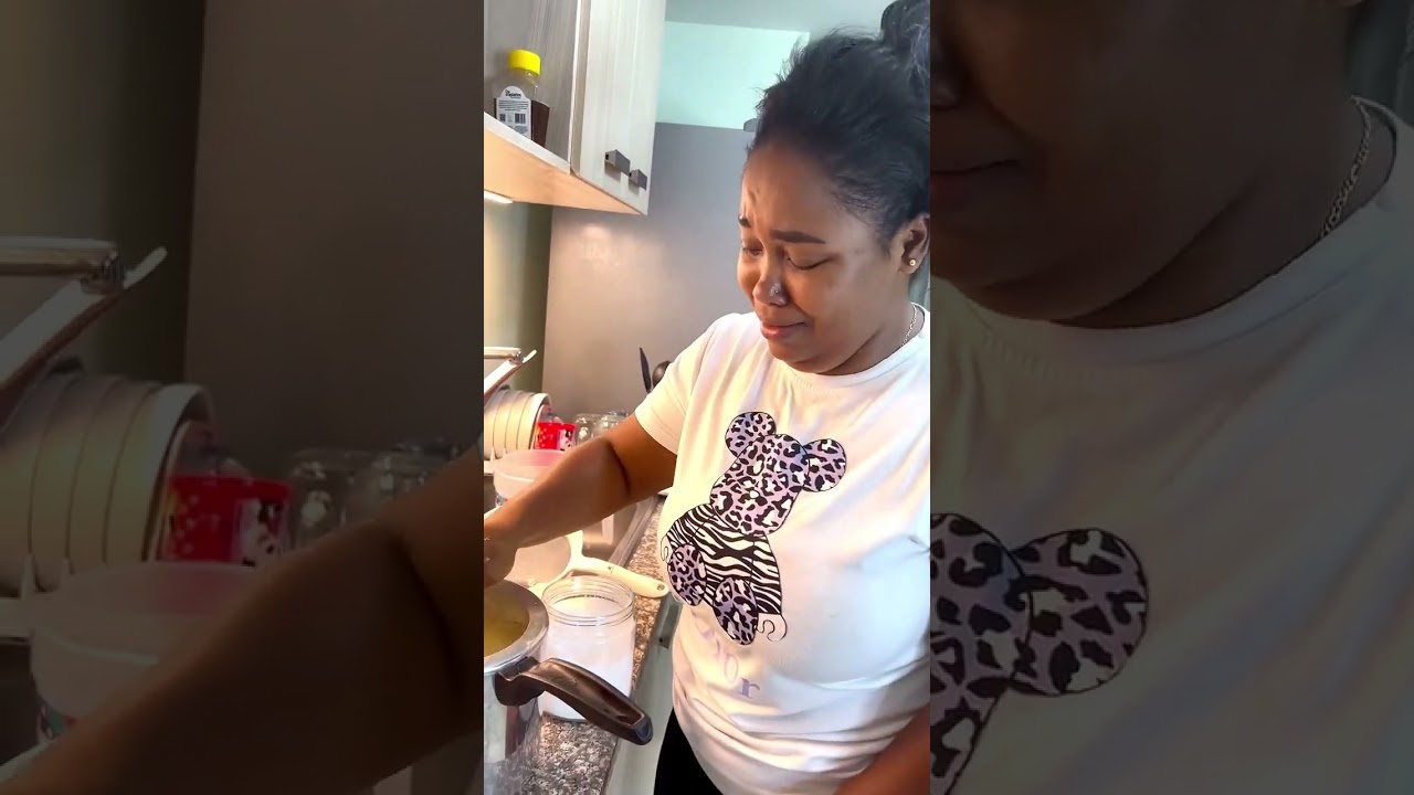 Yarlina cocinando
