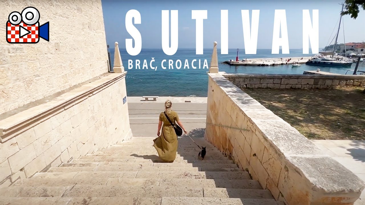 Conociendo el pueblo de SUTIVAN, en la isla de BRAČ, CROACIA